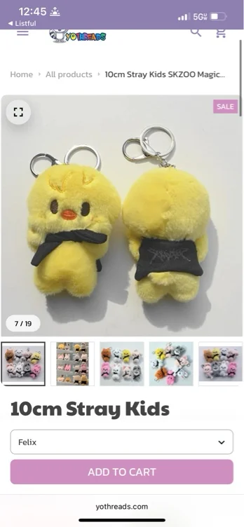 10cm Stray Kids SKZOO Magic School Plushy Keychain - K237 - YOTHREADS - Not just a doll, It carries your spirit!!