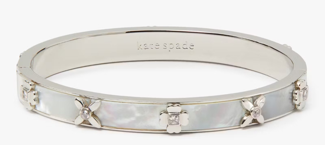 Heritage Bloom Hinged Bangle