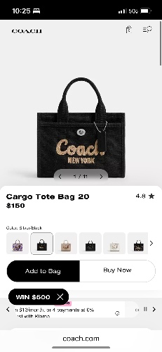 Cargo Tote Bag 20 