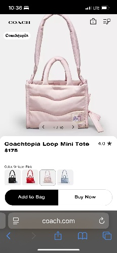 Coachtopia Loop Mini Tote