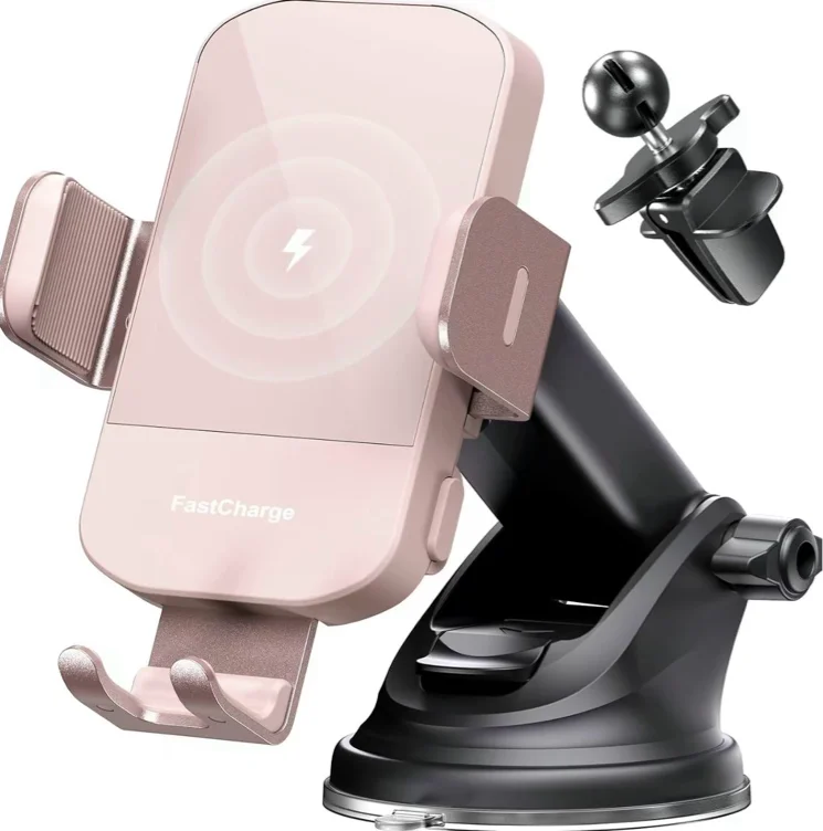 tiktok shop Phone Holder, car accessories 15W Wireless Fast Auto - TikTok Shop