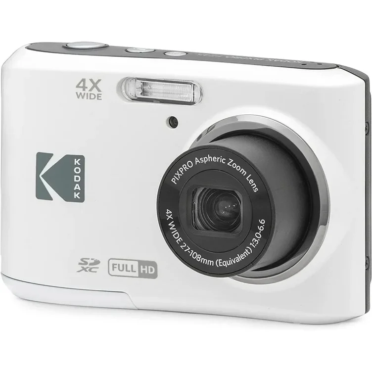 KODAK PIXPRO Friendly Zoom FZ45-BK 16MP Digital Camera with 4X Optical Zoom 27mm Wide Angle and 2.7" LCD Screen (Black)
