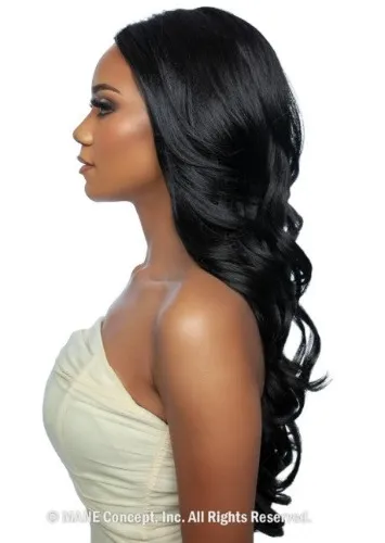 Mane Concept BLACK Lace Cut Glueless HD Lace Front Wig 