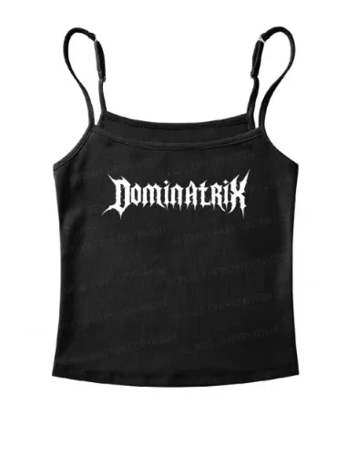 Dominatrix Y2K Spaghetti Strap Cami Cherrykitten