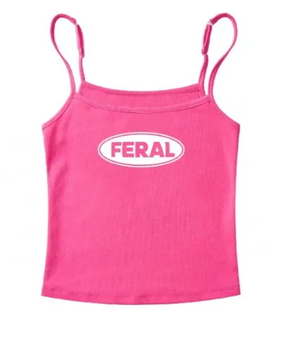 Feral Y2K Spaghetti Strap Cami Cherrykitten