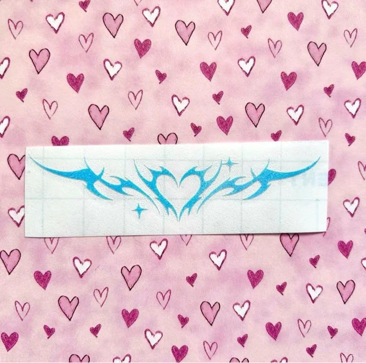 Heart Waterproof Decal Sticker