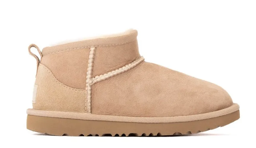 UGG® Classic Ultra Mini Boot - Little Kid / Big Kid - Sand
