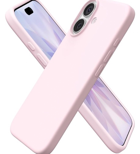ORNARTO Compatible with iPhone 17 Case,Slim Liquid Silicone 3 Layers Soft Gel Rubber Shockproof Protective Phone Case for iPhone 17 6.3" with Anti-Scratch Microfiber Lining-Chalk Pink : Amazon.ca: Electronics