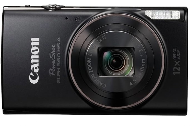Amazon Canada: Canon PowerShot ELPH 360 HS A Point and Shoot Camera