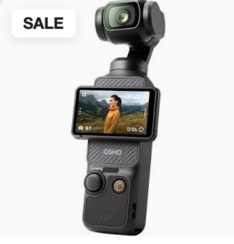 DJI Osmo Pocket 3 Camera with 1" CMOS 4K Stabilization