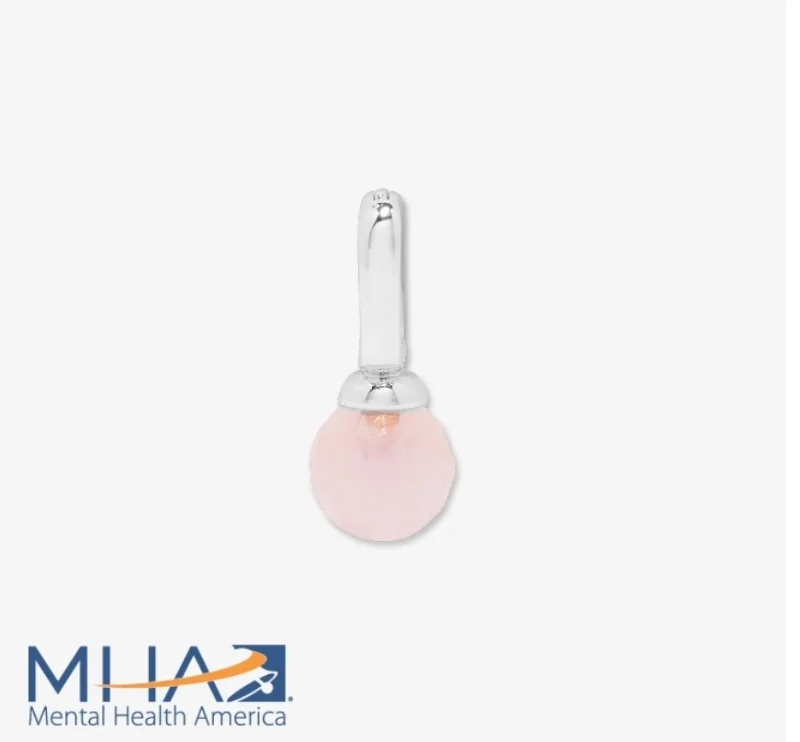 Harper Charity Rose Quartz Charm