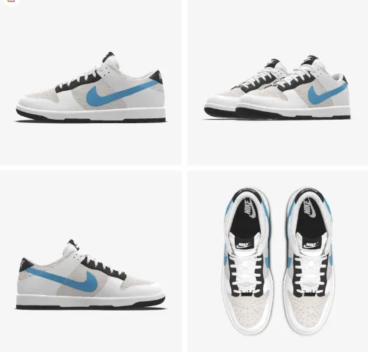 Chaussures personnalisables Nike Dunk Low Unlocked By You