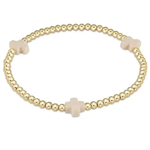Signature Cross 2mm Sterling Bracelet