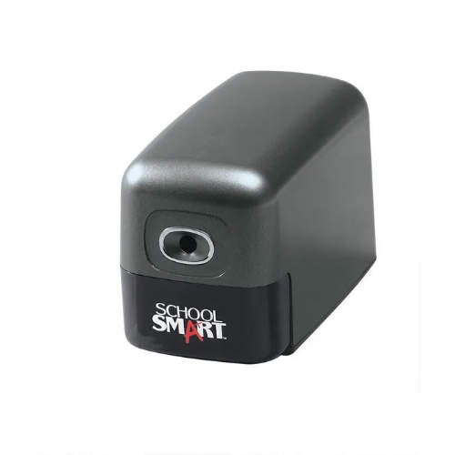 School Smart Electric Pencil Sharpener, 5-1/2 x 3-3/4 x 7-3/4 Inches