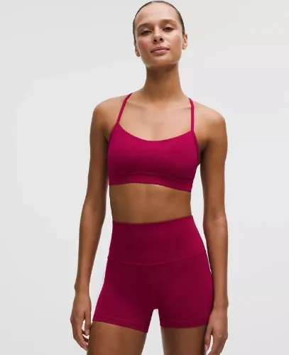 Flow Y Bra Nulu *Light Support, A–C Cups - Berry Rumble