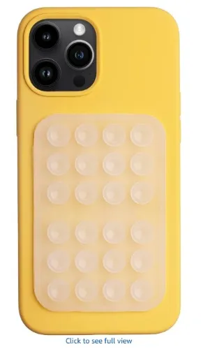 OCTOBUDDY Classic MAX - Silicone Suction Phone Case Adhesive Mount