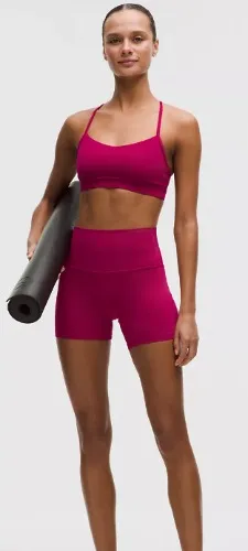 lululemon Align™ High-Rise Short 4" - Berry Rumble 