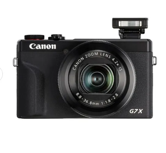 Canon - PowerShot G7 X Mark III 20.1-Megapixel Digital Camera - Black