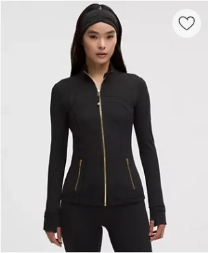 Define Jacket *Nulu - Black/Gold/Gold - 0