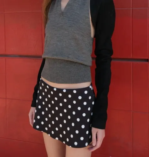 Aria Skirt - Polka Dot