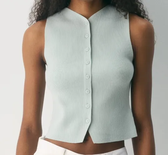 Croquet Sweater Vest - Wonder Yarn