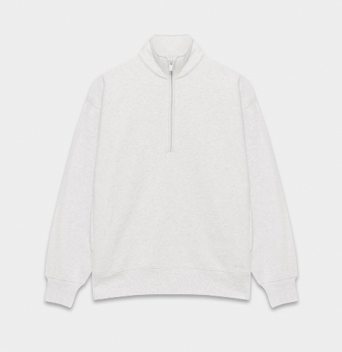 Aritzia Cozy Sweatfleece Boyfriend 1/2 Zip