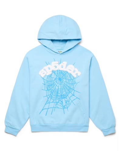 SP5DER Web Hoodie Sky Blue
