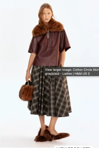 Cotton Circle Skirt
