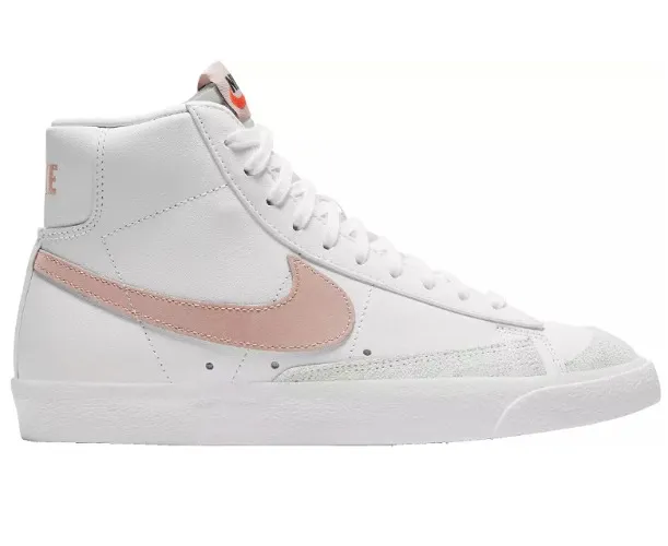 Nike Women's Blazer Mid 77 Shoes, White/Black