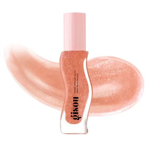 Honey Infused Hydrating Lip Oil - Glazed Plum and Strawberry Sorbet