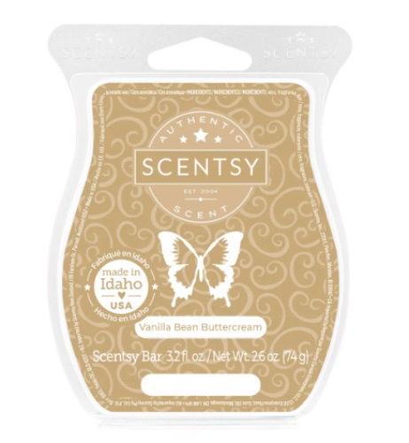 Vanilla Bean Buttercream Scentsy Bar