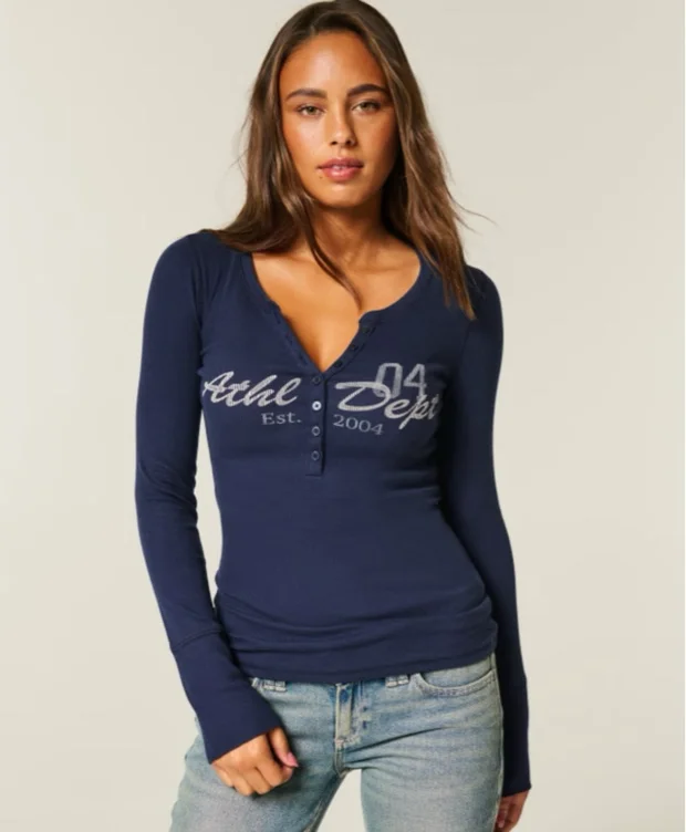 Athl Dept Graphic Henley