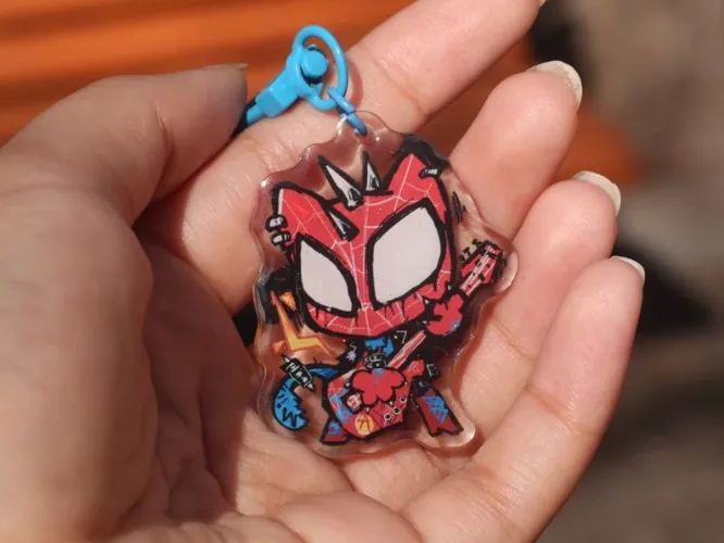 HOBIE Spiderman Keychain