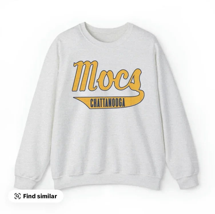 Chattanooga Mocs Script T Shirt Hoodie Sweatshirt Made In USA - TikTok Shop