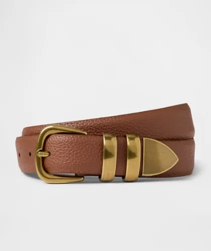 Pebbled Leather Belt | Gap