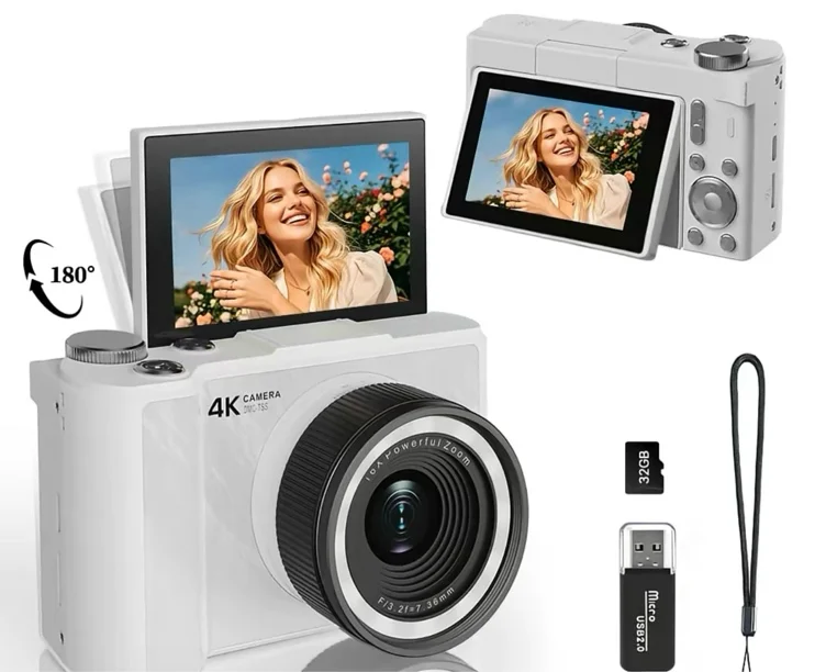 4K Digital Camera for Photography