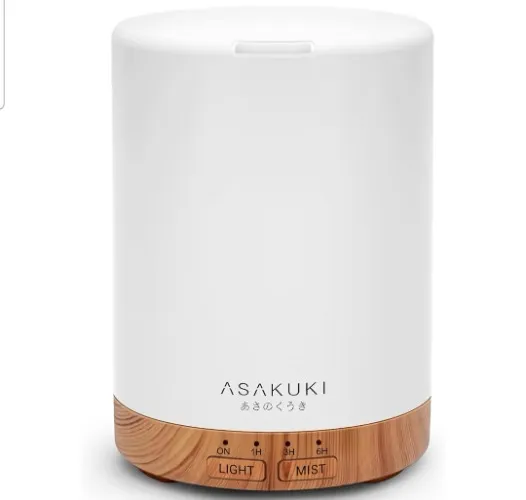 ASAKUKI 300ML Essential Oil Diffuser, Quiet 5-in-1 Premium Aromatherapy Humidifier, Natural Home Fragrance Aroma Vaporizer with 7 LED Color Changing Light and Auto-Off Safety Switch : Amazon.com.au: Health, Household & Personal Care