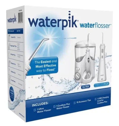 Waterpik Water Flosser Ultra & Cordless Plus Waterflosser Pack +10 Accessory Tip : Amazon.com.au: Health, Household & Personal Care