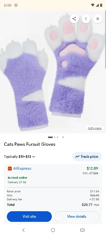 Lavender Paws