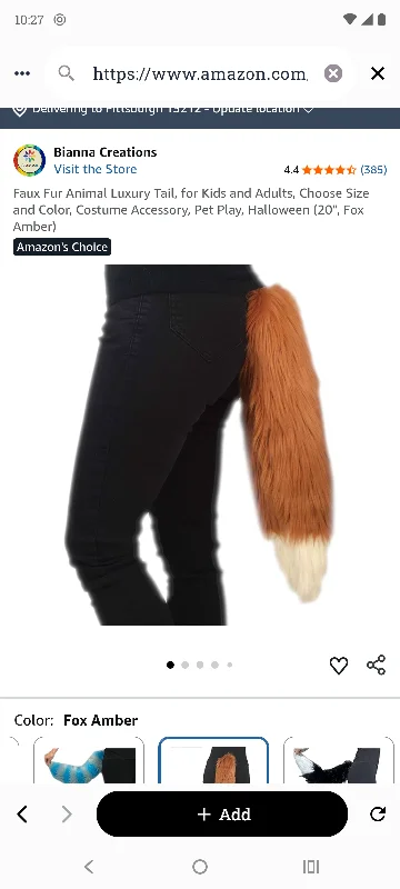 Another Long Therian Tail