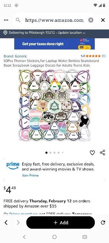 Therian Sticker Pack