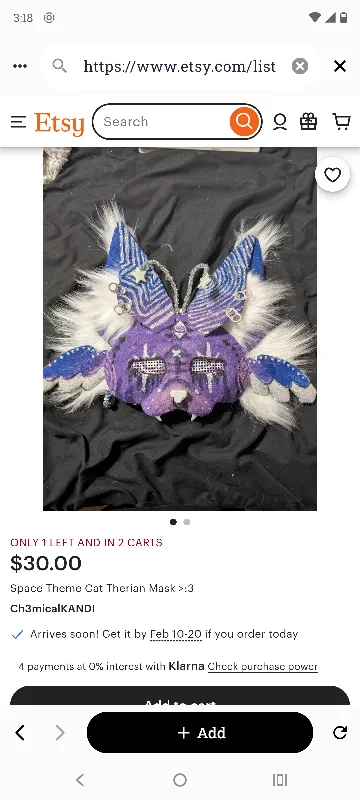 Space Theme Cat Therian Mask >:3 - Etsy