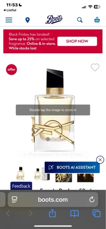 YSL Libre Eau de Parfum 50ml