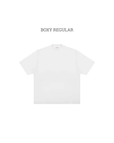 Camiseta Boxy Regular - Branco