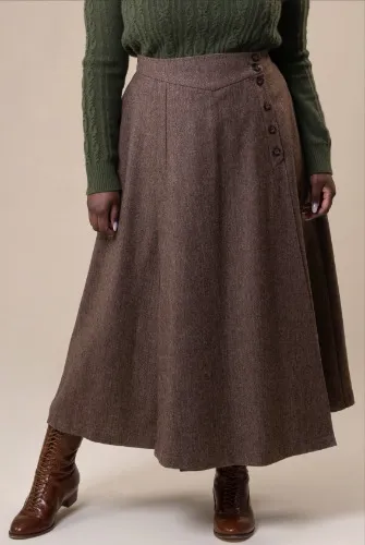 Secret split skirt