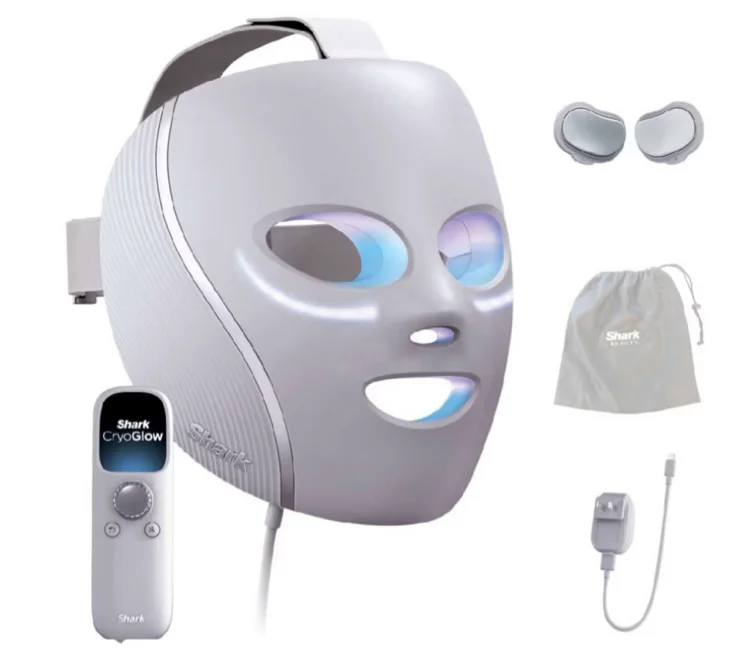 Shark Cryoglow Under-Eye Cooling and LED Anti-Ageing & Blemish Repair Mask Lilac Chill FW312UKPL