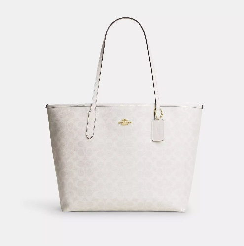 Coach Outlet- City Tote Bag In Signature Canvas