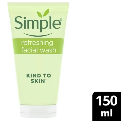 Simple Refreshing Facial Wash Gel, 150ml