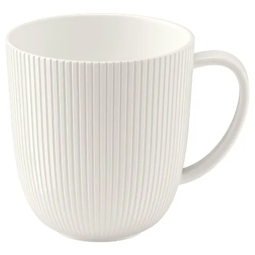 OFANTLIGT Mug - white 31 cl (10.5 oz)