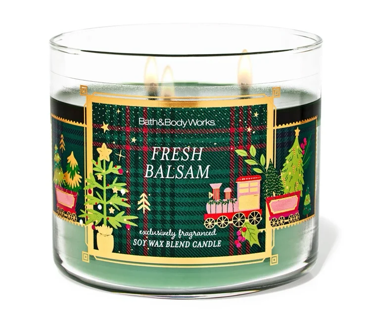 Fresh Balsam 3-Wick Candle